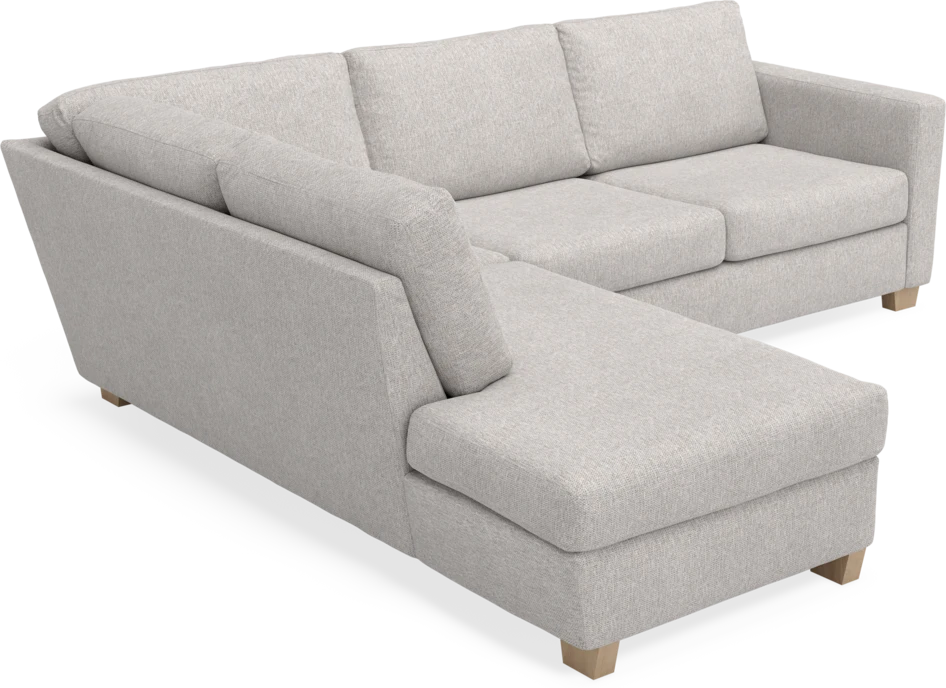 Friday - 2,5-sits soffa med divan vänster - Grå