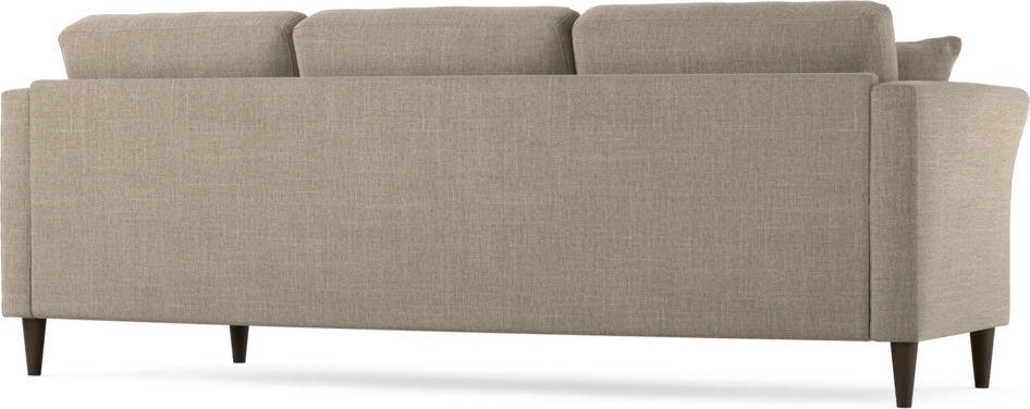 Eden - 3-sits soffa svängd - Beige