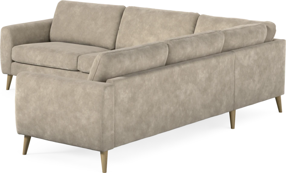 Bridge - Hörnsoffa, 3+2-sits - Beige