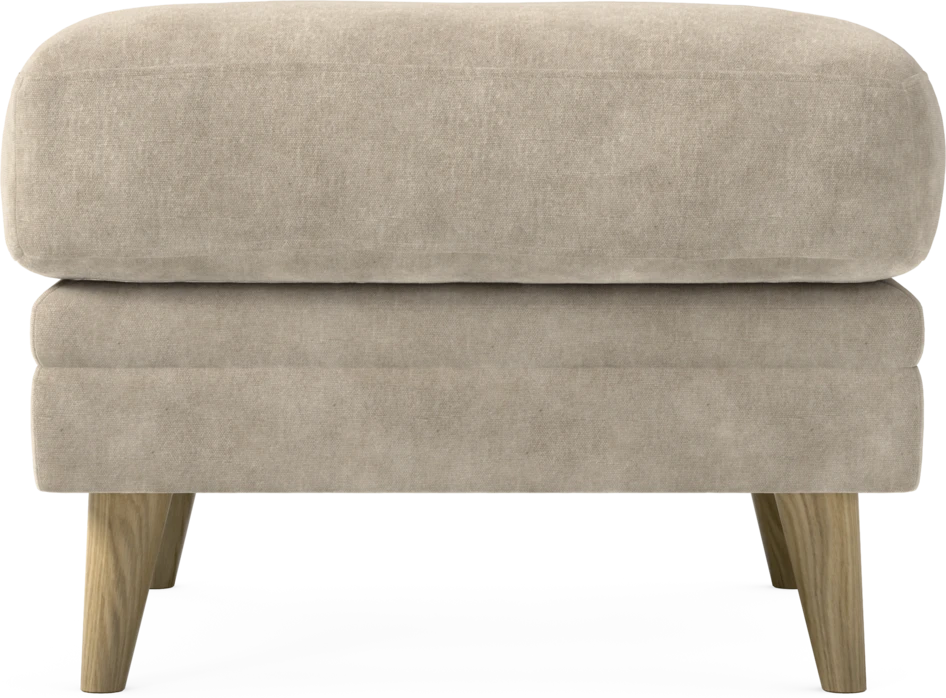 Eden - Fotpall - Beige