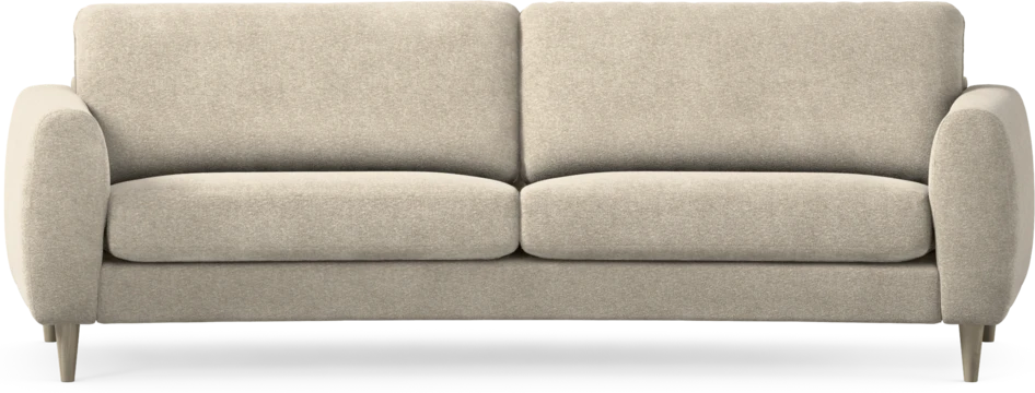 Bridge - 3-sits soffa svängd - Beige