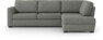 Friday - 2,5-sits soffa med divan höger - Grå
