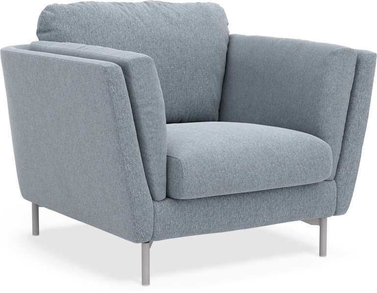 Madison Lux - Fåtölj, 70 cm - Blå