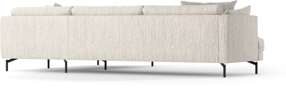 Harper - 3-sits soffa med divan höger - Grå