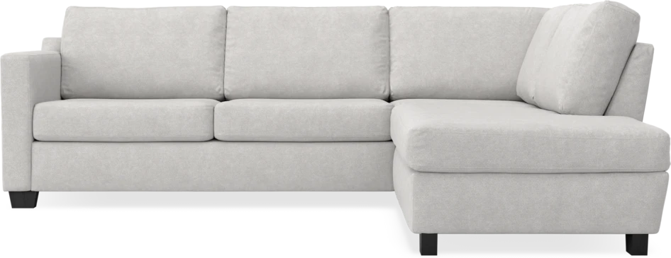 Friday - 2,5-sits soffa med divan höger - Grå