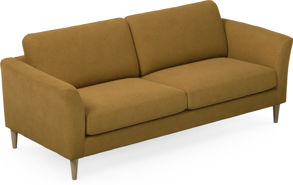 Bridge - 3-sits soffa - Gul