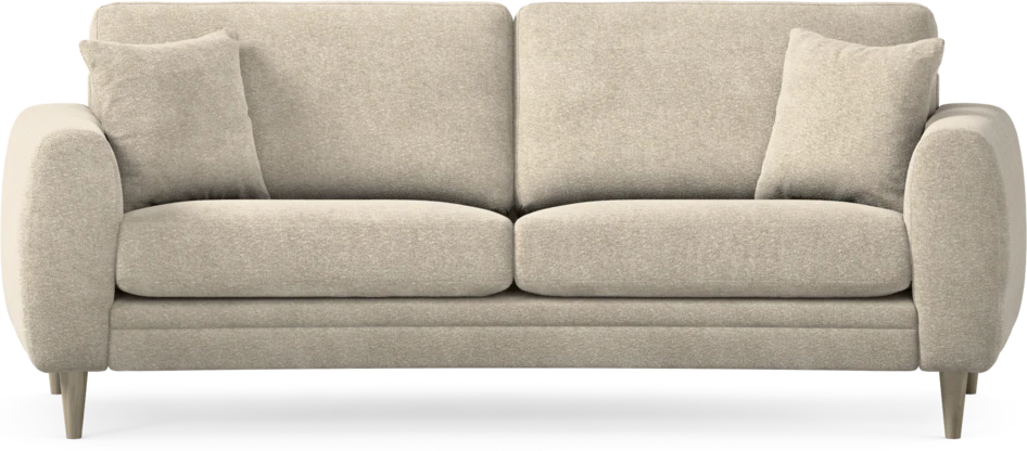 Eden - 2,5-sits soffa svängd - Beige