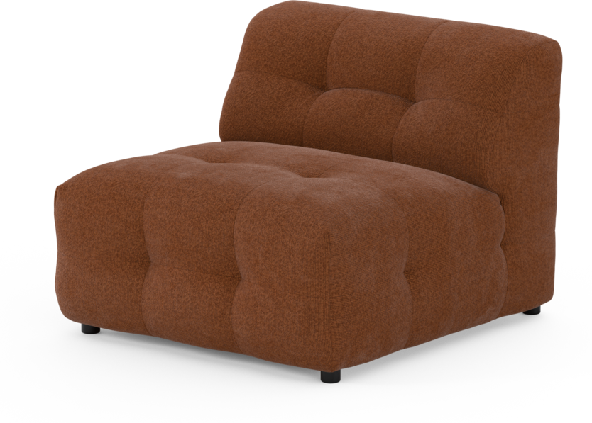 Bella - 1-sits utan armstöd - Orange