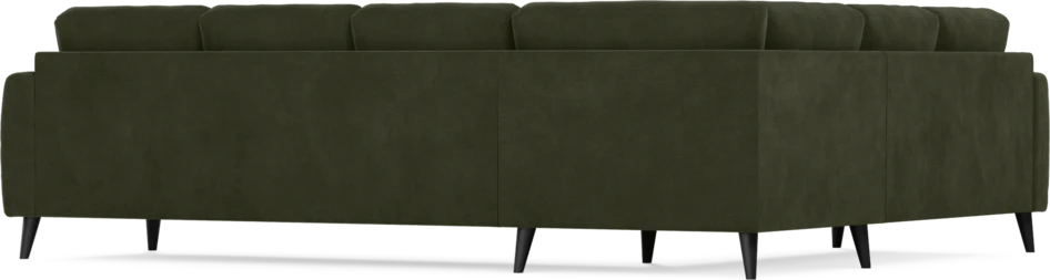 Eden - Hörnsoffa, 2+3-sits - Grön