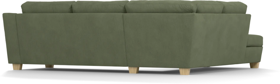 Friday - 2,5-sits soffa med divan vänster - Grön