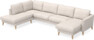 Bridge - 3-sits soffa med divan vänster och schäslong höger - Beige