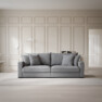 Rossi - 3-sits soffa - Grå