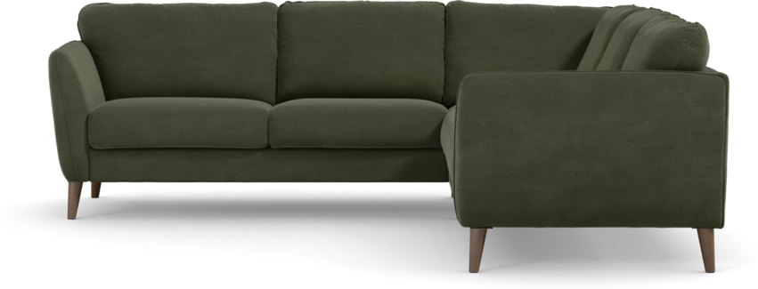 Bridge - Hörnsoffa, 2+2-sits - Grön