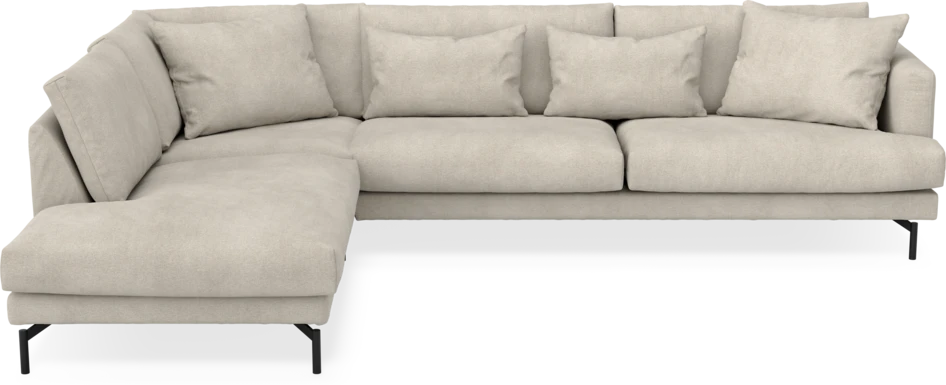 Harper - 3-sits soffa med divan vänster - Beige