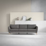 County - 3-sits soffa - Brun