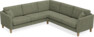 Eden - Hörnsoffa 2,5+2,5 - Grön