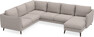 Madison - Hörnsoffa med schäslong höger - Beige