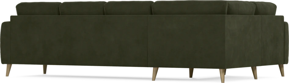 Eden - Hörnsoffa, 1+3-sits - Grön