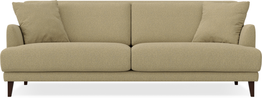 Macy Lux - 3-sits soffa - Gul