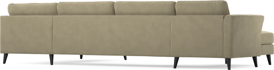 Bridge - 3-sits soffa med schäslong vänster och divan höger - Beige