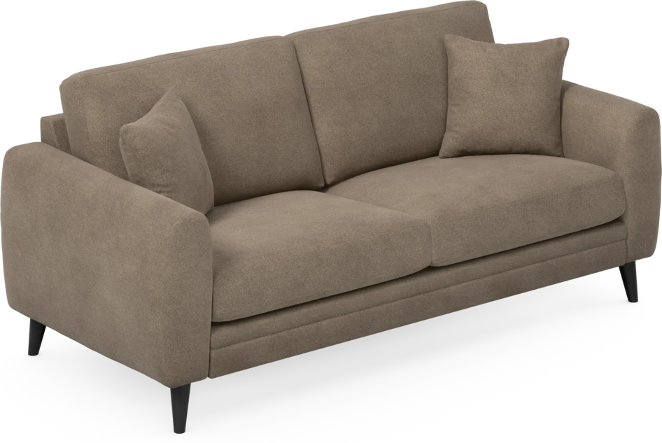 Eden - 2,5-sits soffa - Brun