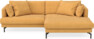 Harper - 4-sits med schäslong XL höger - Gul