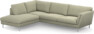 Madison - 3-sits soffa med divan vänster - Grön