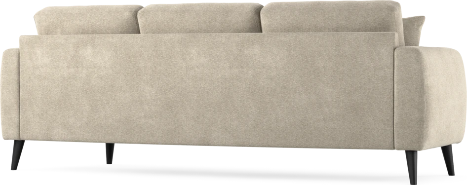 Eden - 3-sits soffa svängd - Beige