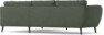 Madison Lux - 2-sits soffa med divan höger - Grön