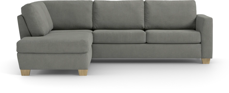 Friday - 2,5-sits soffa med divan vänster - Grå