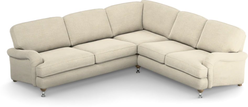 Oxford - Hörnsoffa 2,5+2-sits - Beige