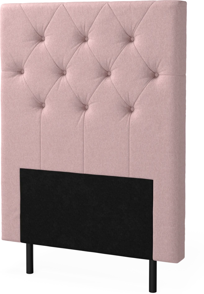 New York pikerad - Sänggavel, 90-210 cm - Rosa