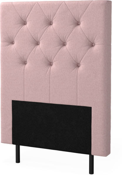 New York pikerad - Sänggavel, 90-210 cm - Rosa