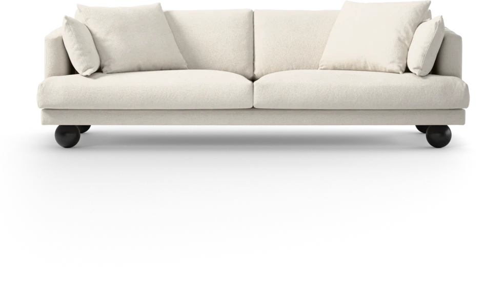 Harper - 4-sits soffa - Vit
