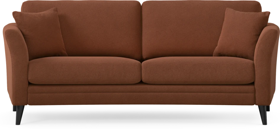 Eden - 2,5-sits soffa svängd - Orange