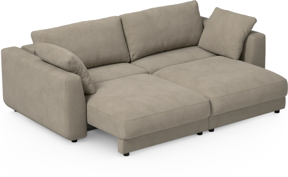 Amie - Bäddsoffa 3-sits - Beige