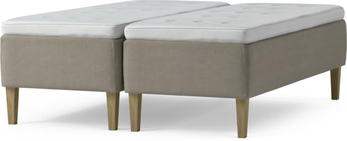 Delux Dream, Ramsäng, dubbelsäng med bäddmadrass och sängben