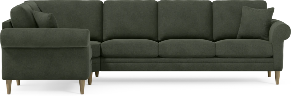 Eden - Hörnsoffa, 1+3-sits - Grön