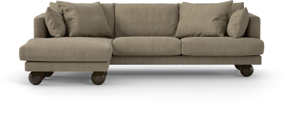 Harper - 4-sits med schäslong vänster - Beige