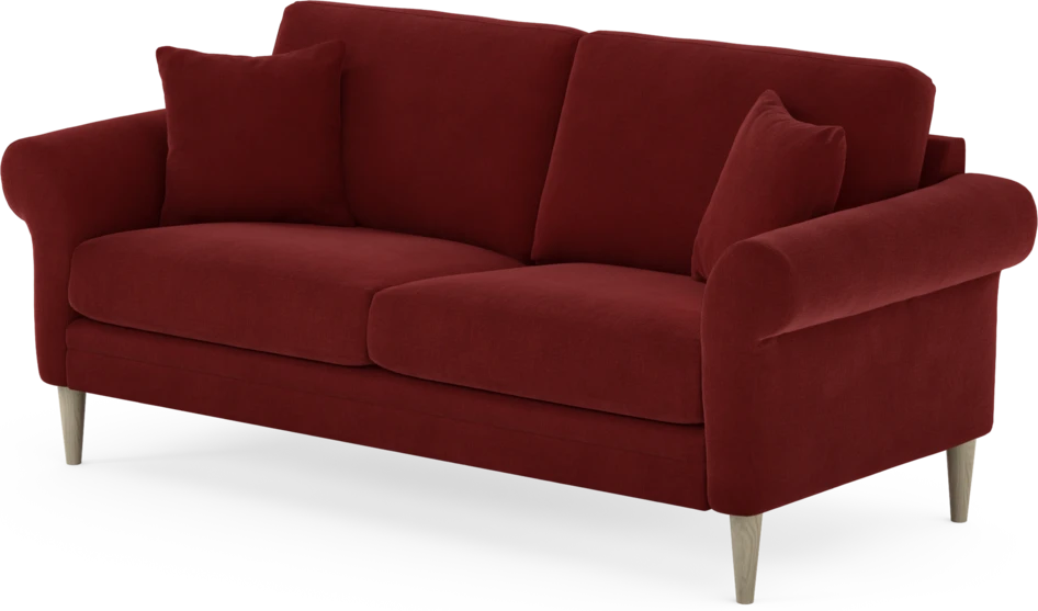 Eden - 2,5-sits soffa - Röd