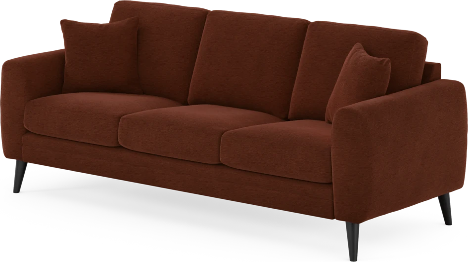 Eden - 3-sits soffa - Orange