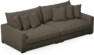 Rossi - 4-sits soffa - Brun