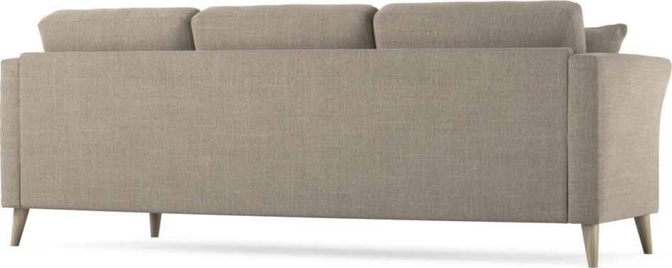 Eden - 3-sits soffa svängd - Beige