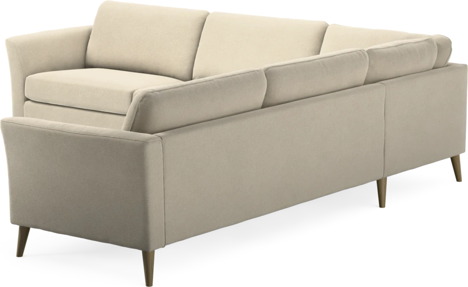 Bridge - Hörnsoffa, 3+3-sits - Beige