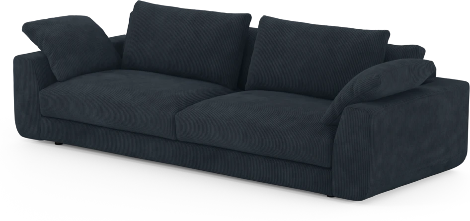 Amie - 4-sits soffa - Blå
