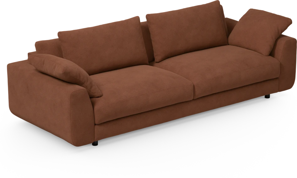Amie - 4-sits soffa - Orange