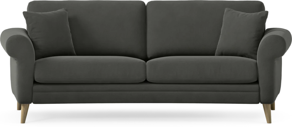 Eden - 2,5-sits soffa svängd - Grå