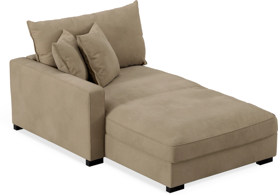 Rossi - Schäslong vänster - Beige