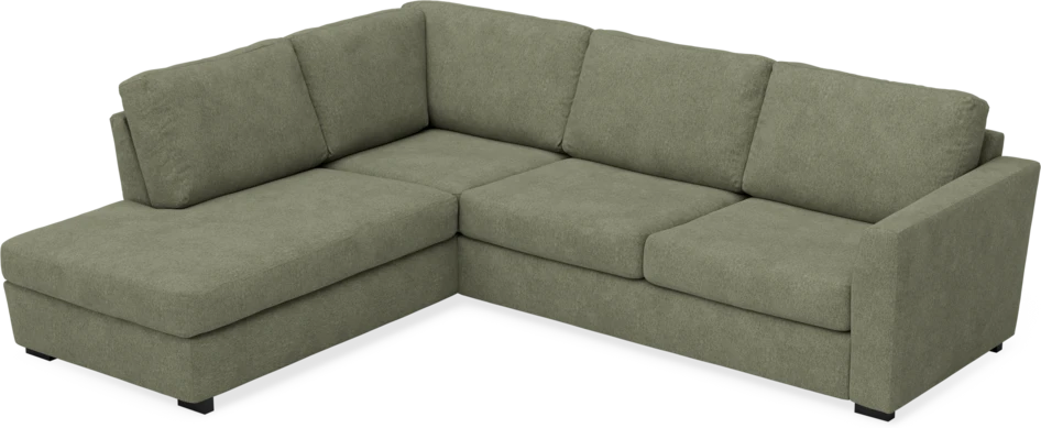 Friday - 2,5-sits soffa med divan vänster - Vit