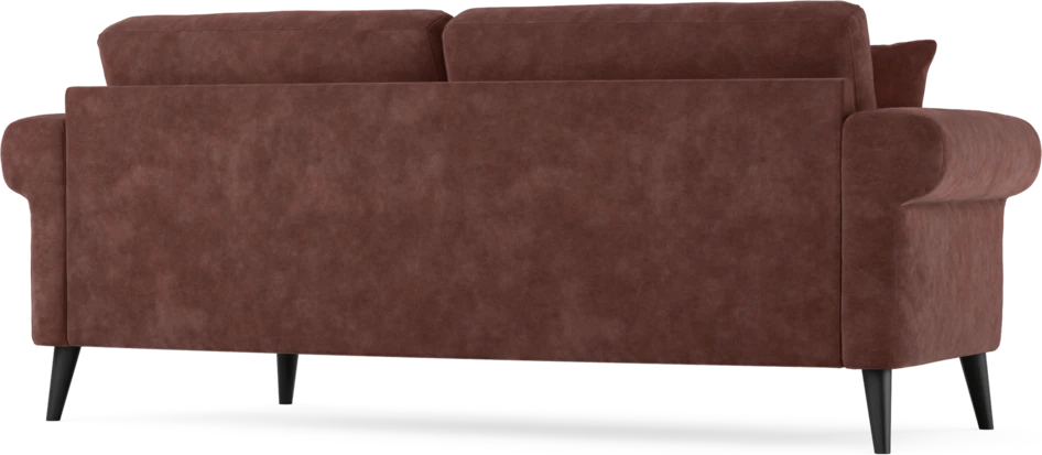 Eden - 2,5-sits soffa svängd - Röd